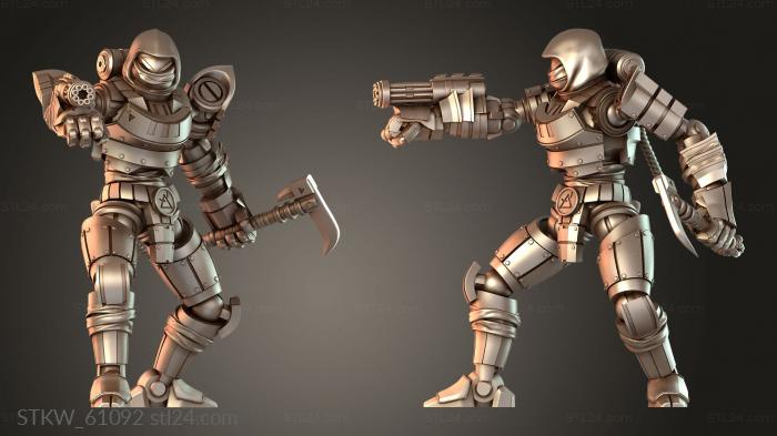 Ninja Walker Autogun Yawing