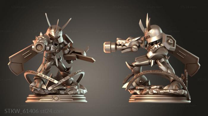 Omega Knight Medabot Digimon Arm