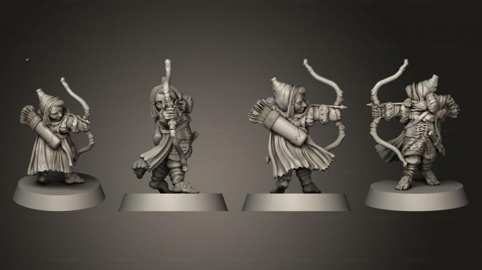 Military figurines (Female Ranger 03, STKW_6144) 3D models for cnc