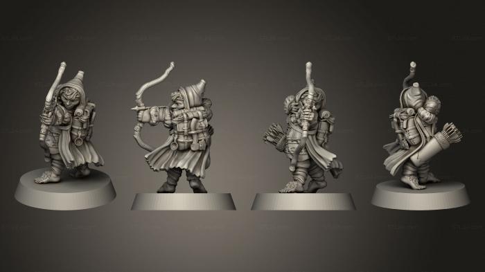 Military figurines (Female Ranger 07, STKW_6148) 3D models for cnc