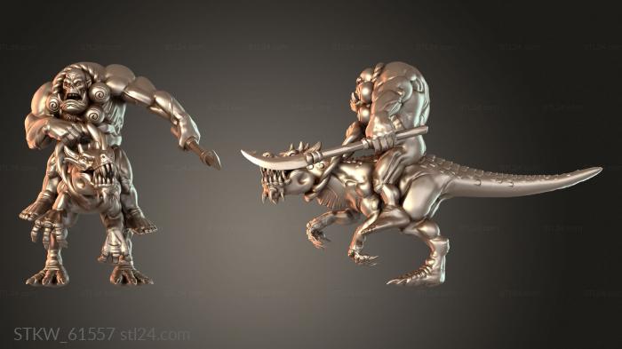 Orc Riders Mounted