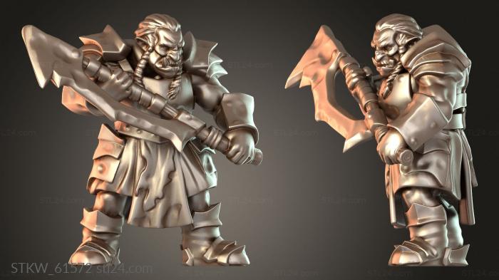 Orc Two Edged Axe