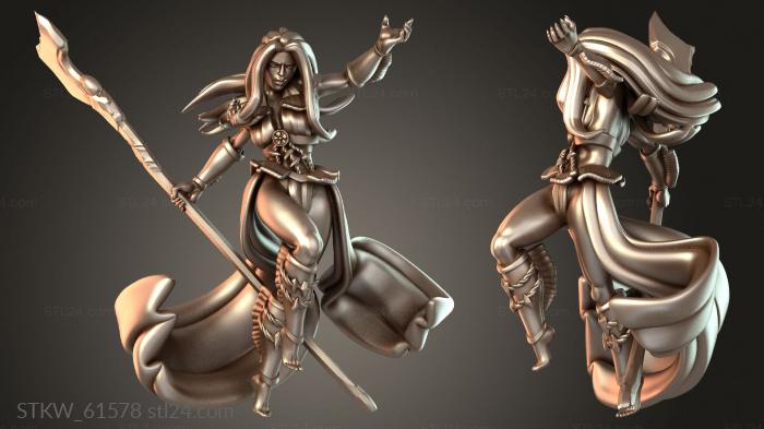 Orc Warlock Fem Variant Mystic