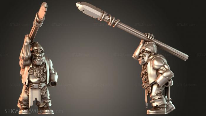ORC WITH WARRIOR SPEAR i