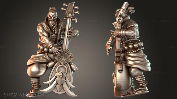 Orient Metal Bard Playing