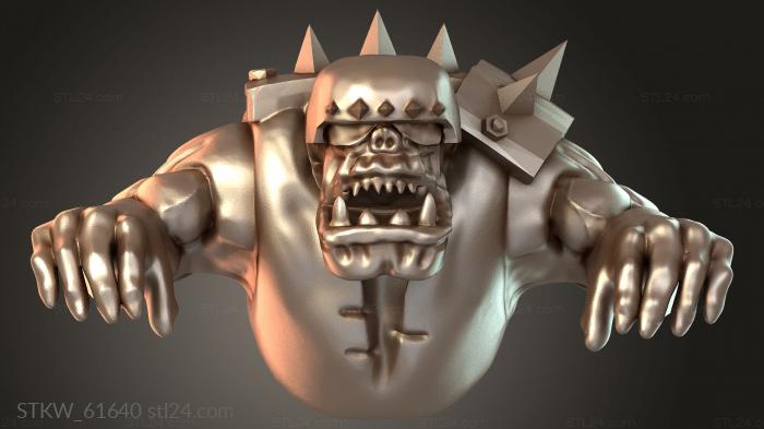 Ork Biker War Hjolv Torso Only