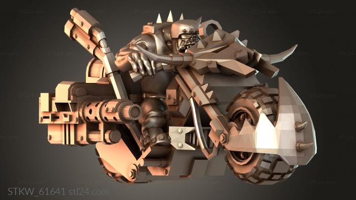 Ork Biker War Warbike