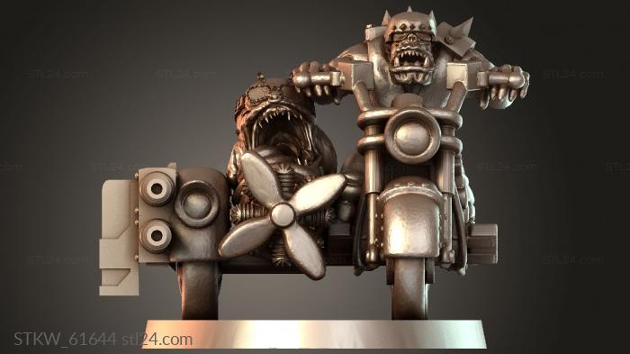 Ork Boss Attack Squiggly