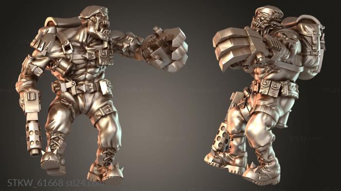 Ork Kommando Leader Orkz