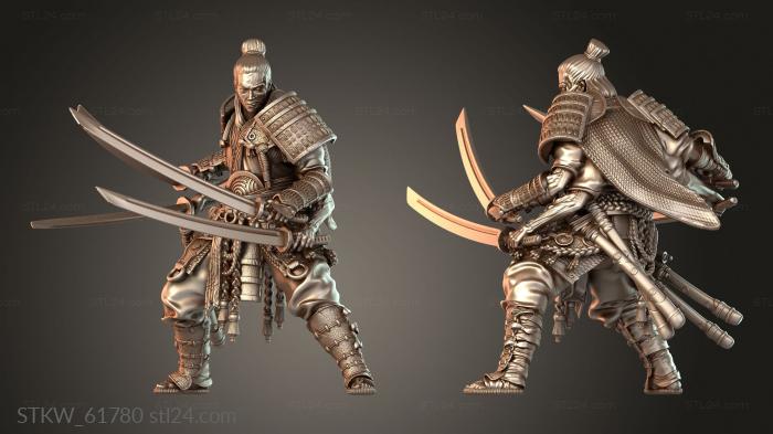 Military figurines (Owaranai, STKW_61780) 3D models for cnc