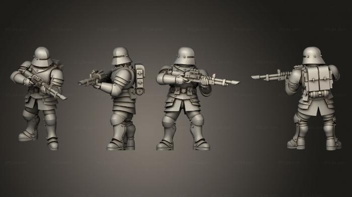 Feudal guard pose 8