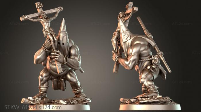 PENITENT OGRE WITH CROSS ENTERO