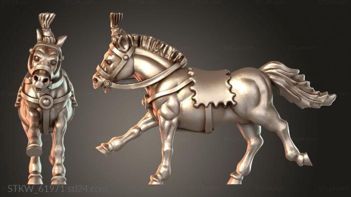 Military figurines (PERSIAN ASABARI, STKW_61971) 3D models for cnc