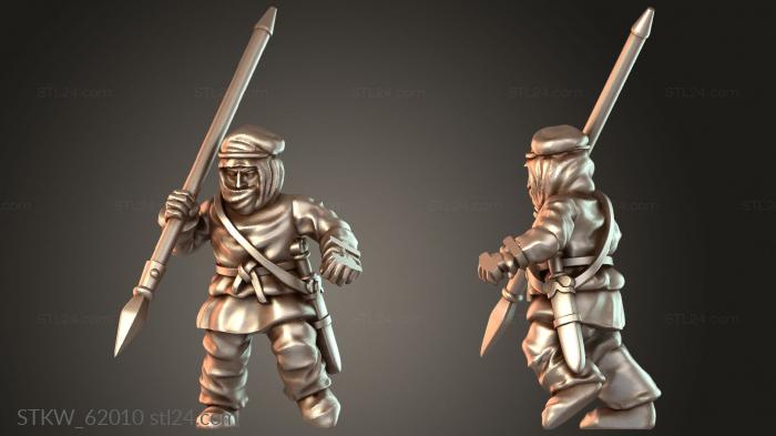 PERSIAN KARDAKES Spearwielding