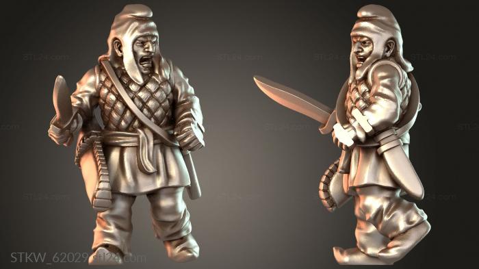 PERSIAN PASTI WITH SWORD