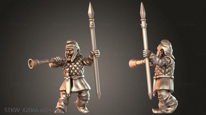 PERSIANS COMMAND BANNER Battleworn