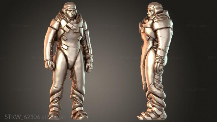 Pilot Figure Mak Soft Shell