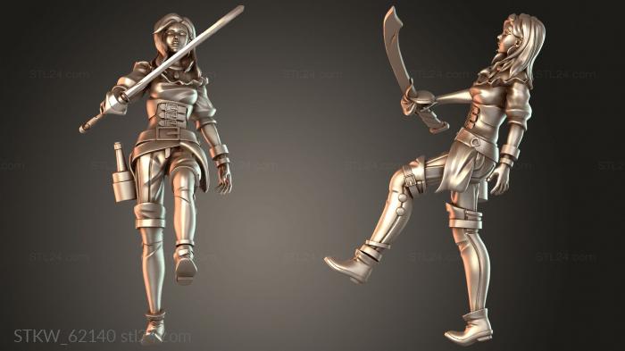 Pirate Female Sword