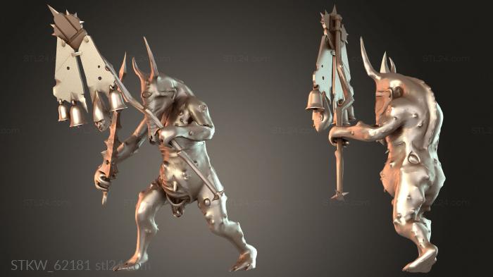 Plague Bearers Daemonic Slopo Banner Boi