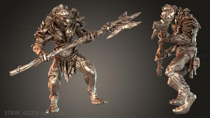 Plague Warriors Halberd Veteran