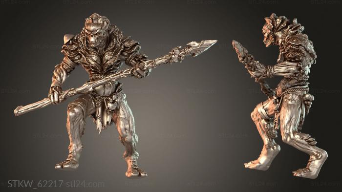 Plague Warriors Spear Hardened