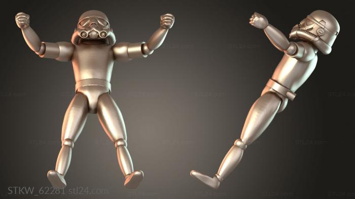 Porta Celular Stormtrooper Clon Variant