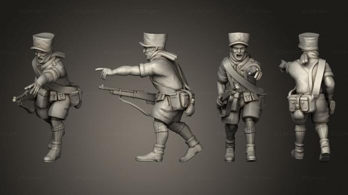 Military figurines (Figurines Legionnaire 1, STKW_6229) 3D models for cnc