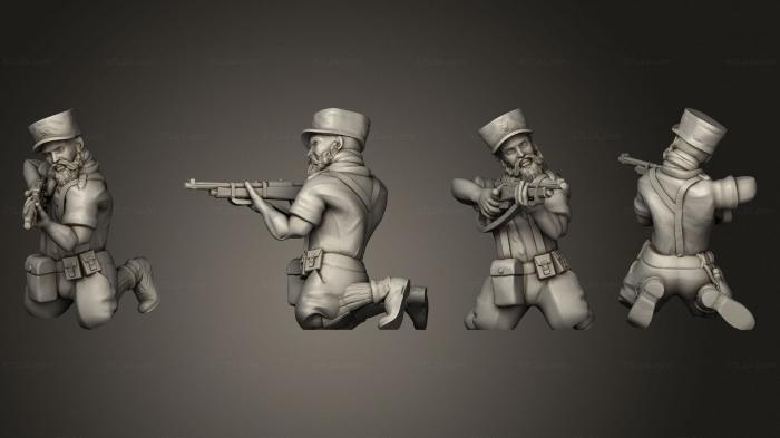 Military figurines (Figurines Legionnaire 4, STKW_6232) 3D models for cnc