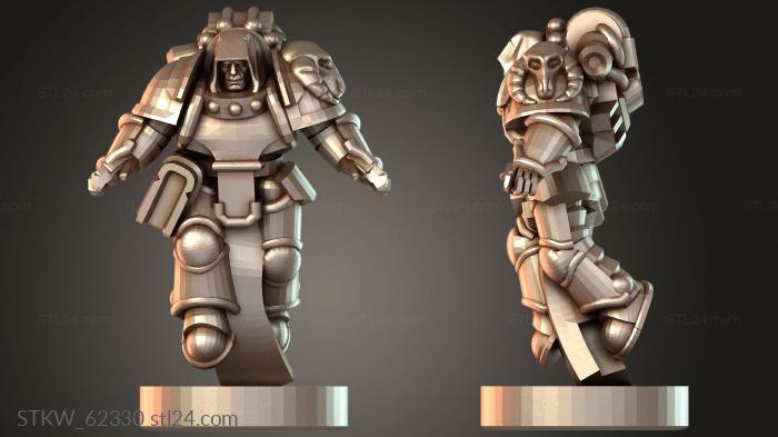 Power Armour Librarian Hover
