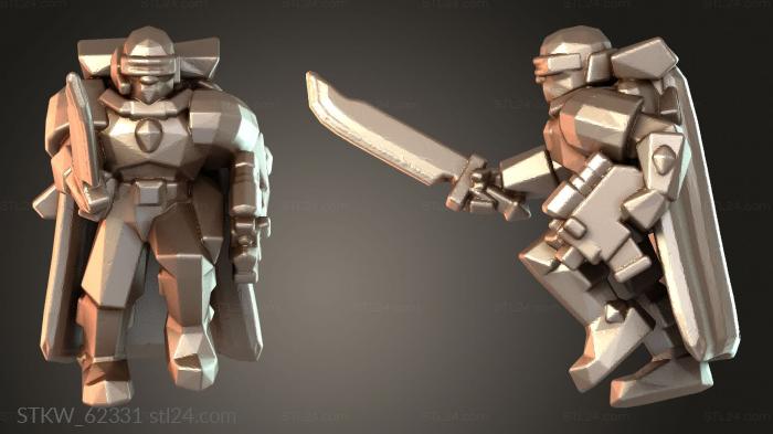 Power Armour Scout Knife Cloak