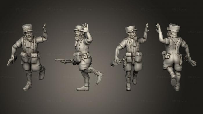 Military figurines (Figurines Legionnaire 8, STKW_6236) 3D models for cnc