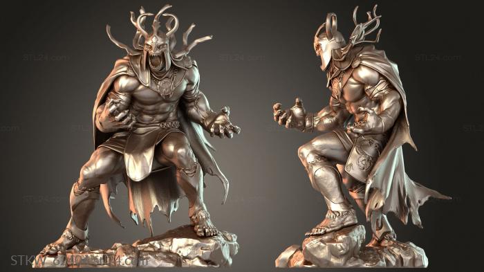 Military figurines (PREY THE EVERLIVING, STKW_62406) 3D models for cnc