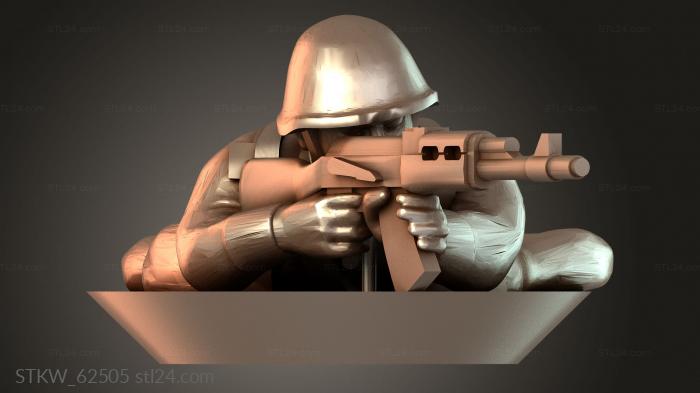 Prone Firing Suppressed