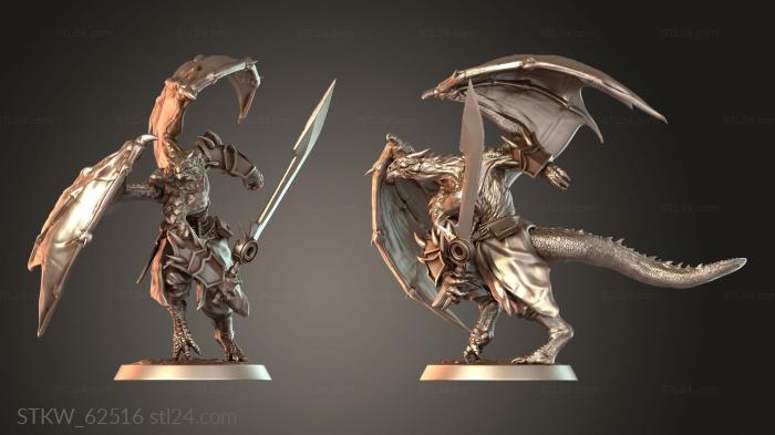 Military figurines (Protect, STKW_62516) 3D models for cnc