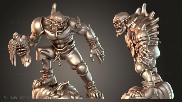 Pumpkin Ghoul Boneclad