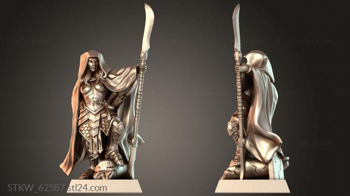 Queen Maiden Escudera Piezas