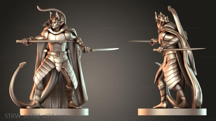 Rangers Tiefling Two Sword Ranger