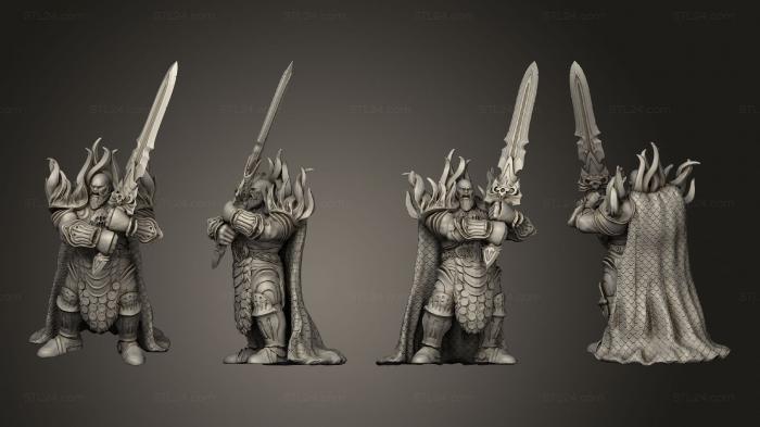 Military figurines (Fire Giant Sword Huge, STKW_6288) 3D models for cnc