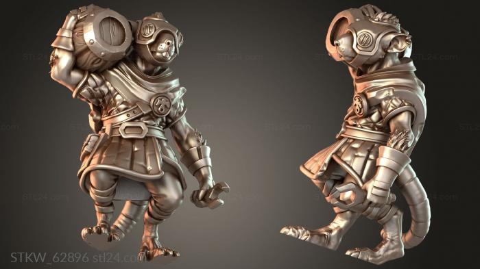 Ratmen Cannon Crew Female Hardened