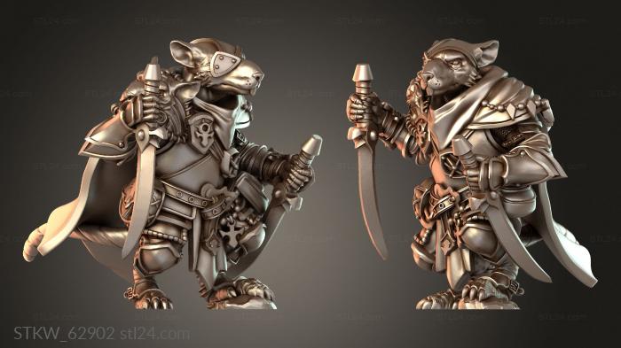 Ratmen Captain Daggers