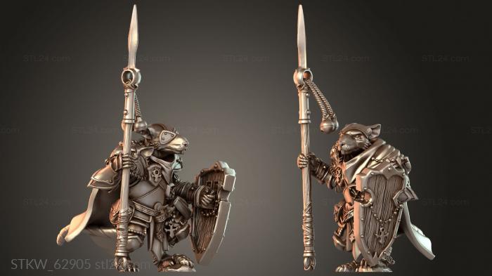 Ratmen Captain Spear