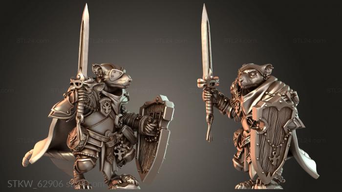 Ratmen Captain Sword