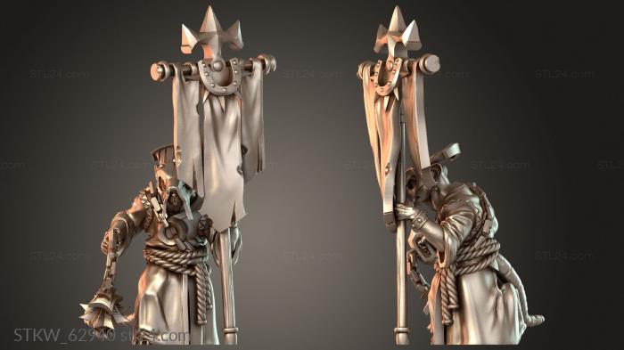 Ratmen Monks Banner