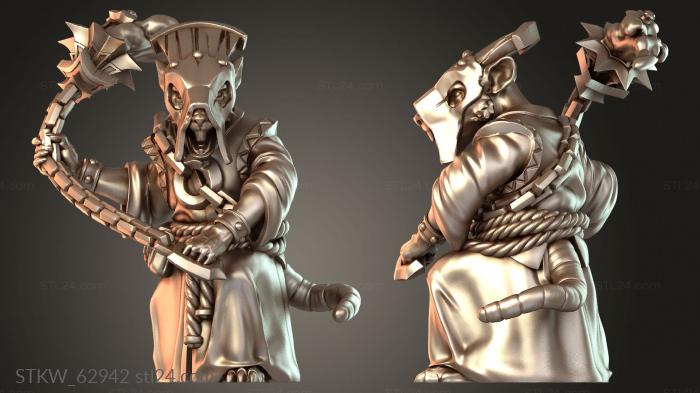 Ratmen Monks Censer Zealous