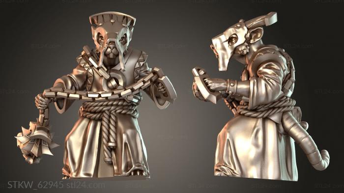 Ratmen Monks Censer Young
