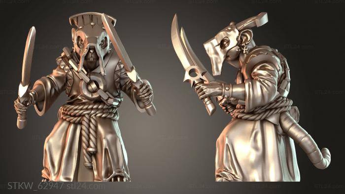 Ratmen Monks Daggers Swift