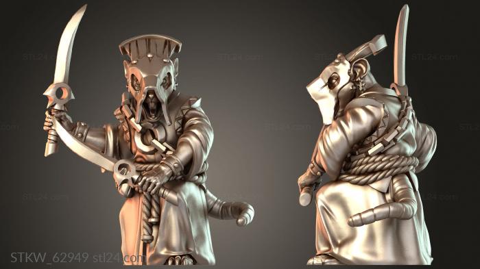 Ratmen Monks Daggers Faithful