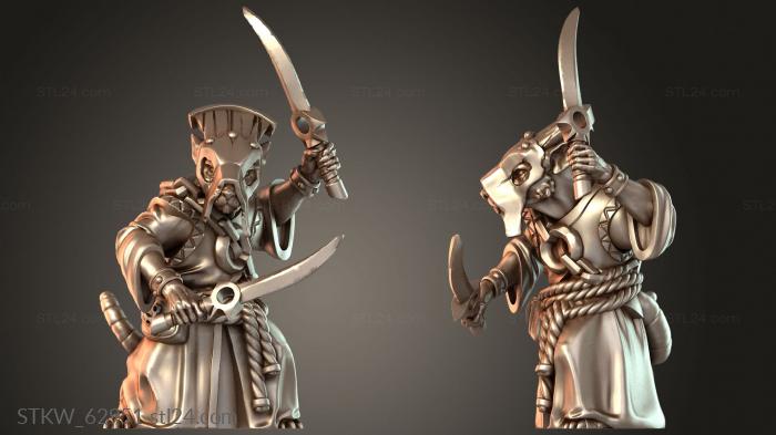 Ratmen Monks Daggers Wild