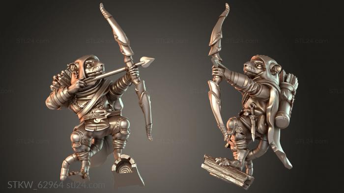 Ratmen Rangers Ranger Female Stealthy