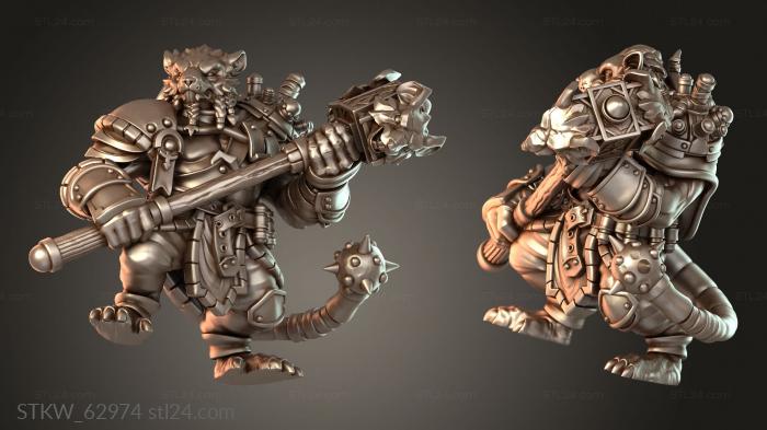Ratmen Rat Ogre Captain Solo